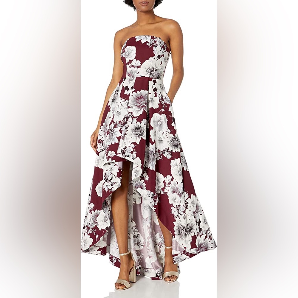 Speechless Hi low Floral Formal Dress